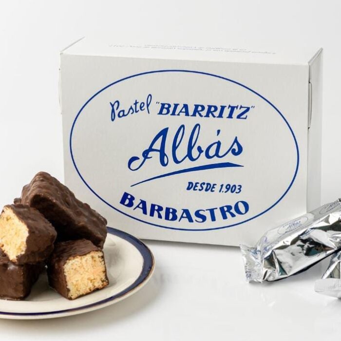 Pastel Biarritz Albás de chocolate