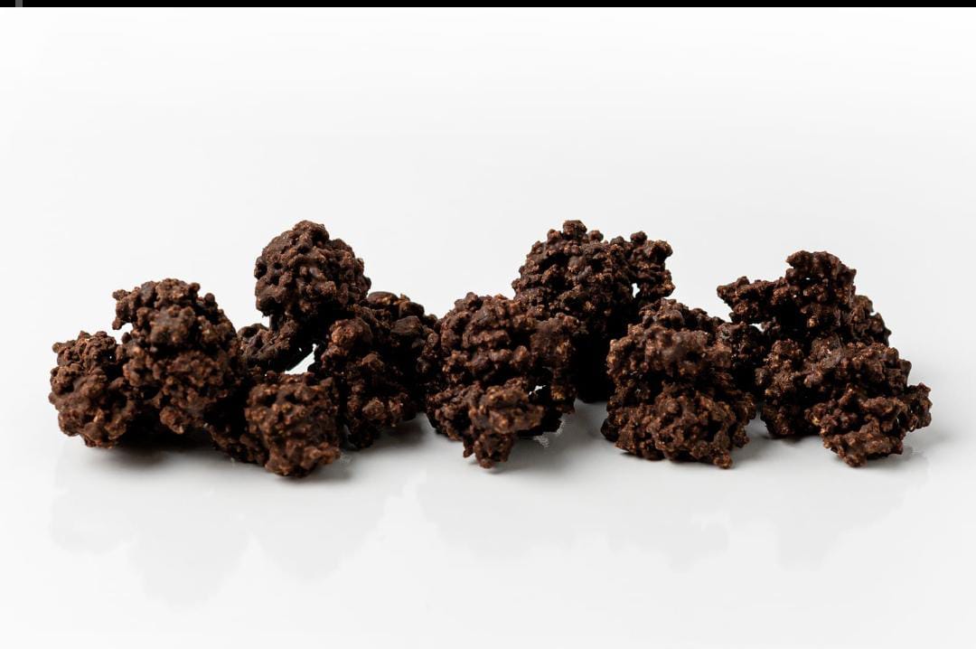 Roquitas de Biarritz, rocas de pastel Biarritz con chocolate
